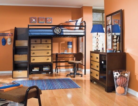 HomeCourt by LeBron James 6 Piece Bedroom Set