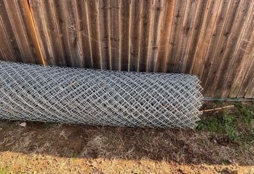 Chain link fence