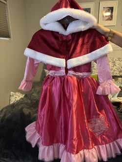 Disney Belle Winter Dress- Size 5/6- $20