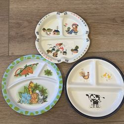 $1 Each - Children’s Divided Plates