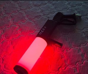 LED CO2 Handheld Cryo Gun LED Cryo Cannon Special Effects Fog Machine Gun  RGBIC