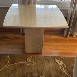 Marble end table