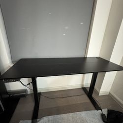 Electric Adjustable Wood Standing Desk 