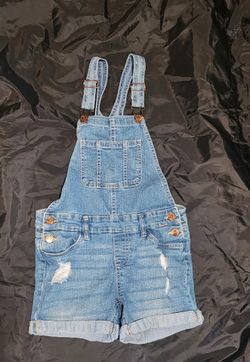 GIRL Medium OVERALL Jean shorts