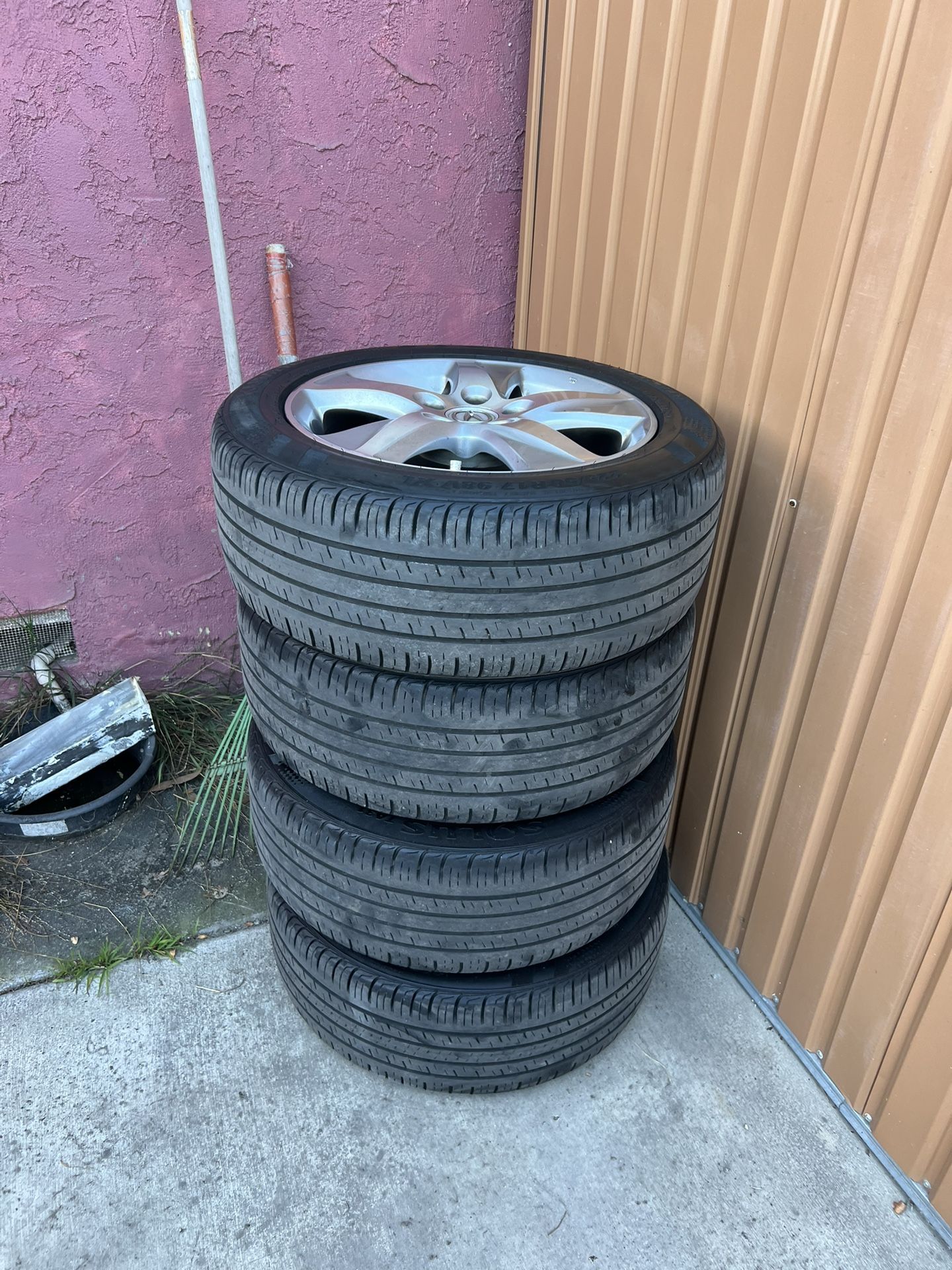 Acura Tax Rims And Tires 17”