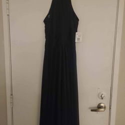 Formal Black David's Bridal Dress (4)