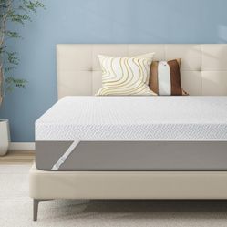 3 Inch Queen Mattress Topper & Vacuum Mattress Bag