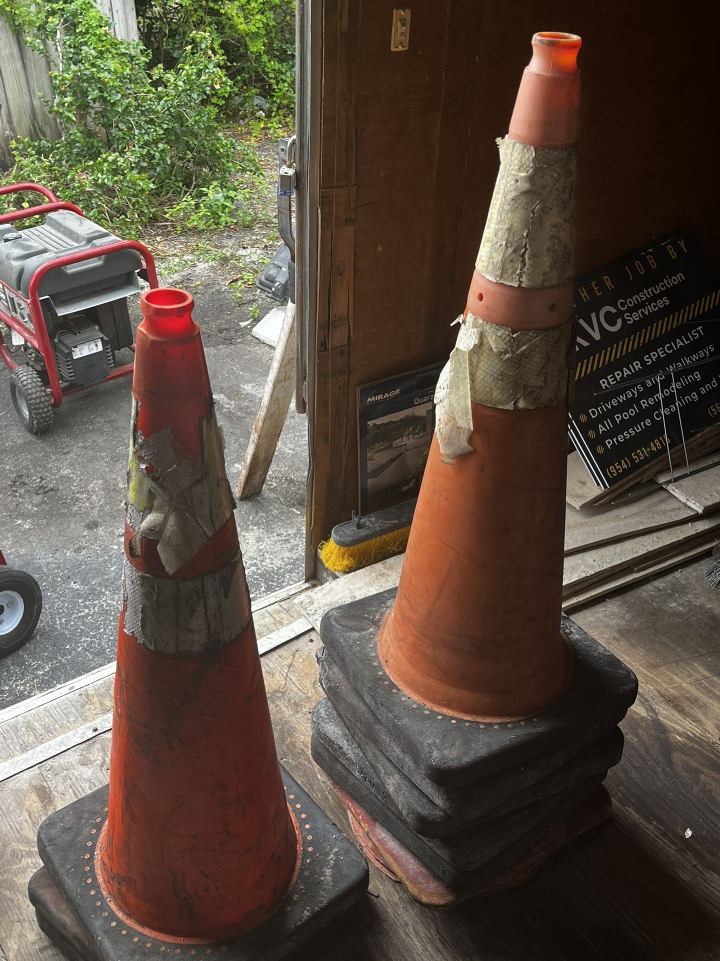 Traffic cones