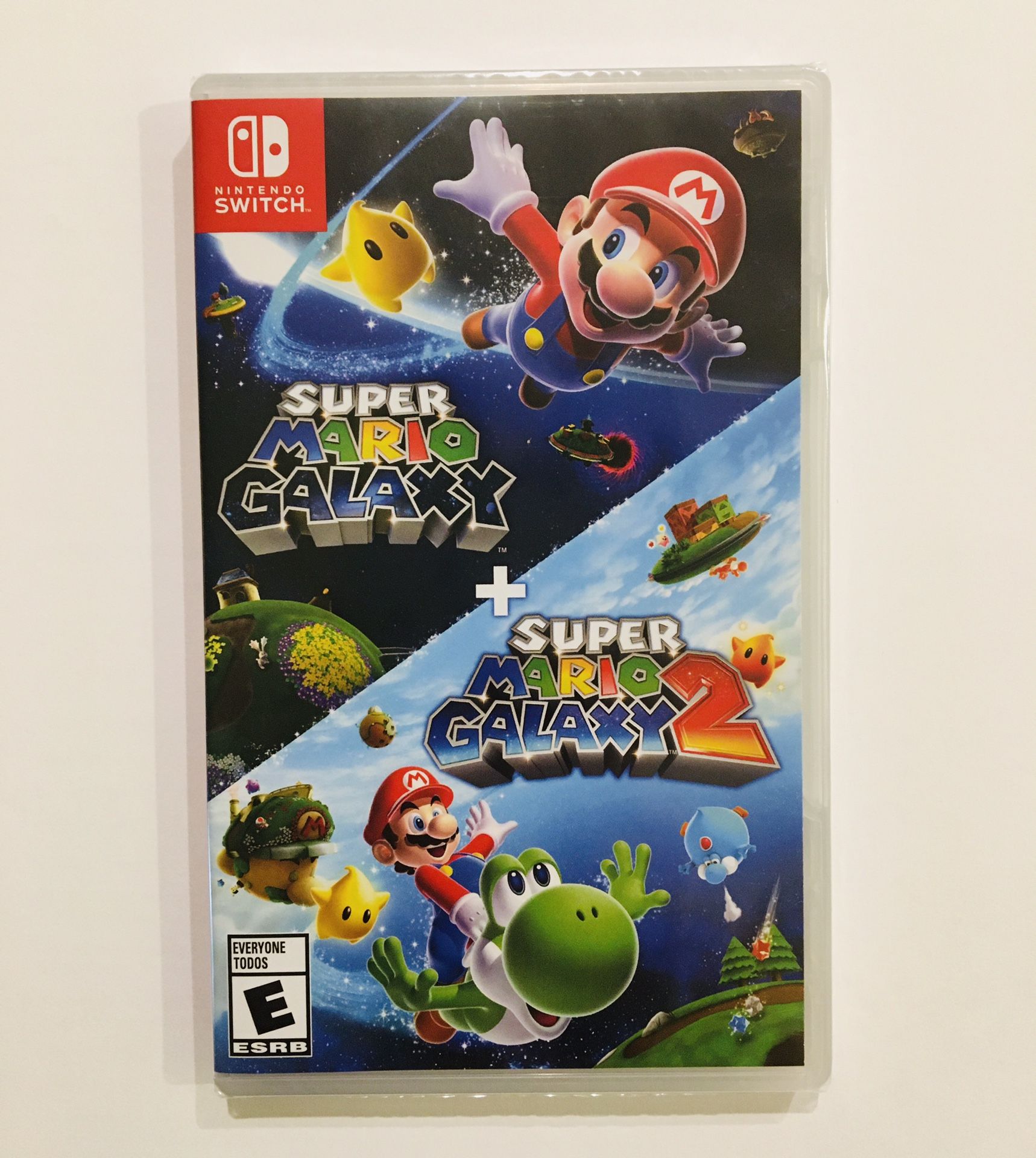 Super Mario Galaxy 1 + 2 Nintendo Switch, US Version, Brand NEW SEALED