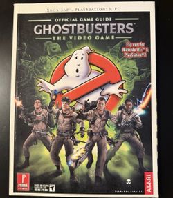 Ghostbusters The Video Game Strategy Guide Wii Playstation Xbox PC