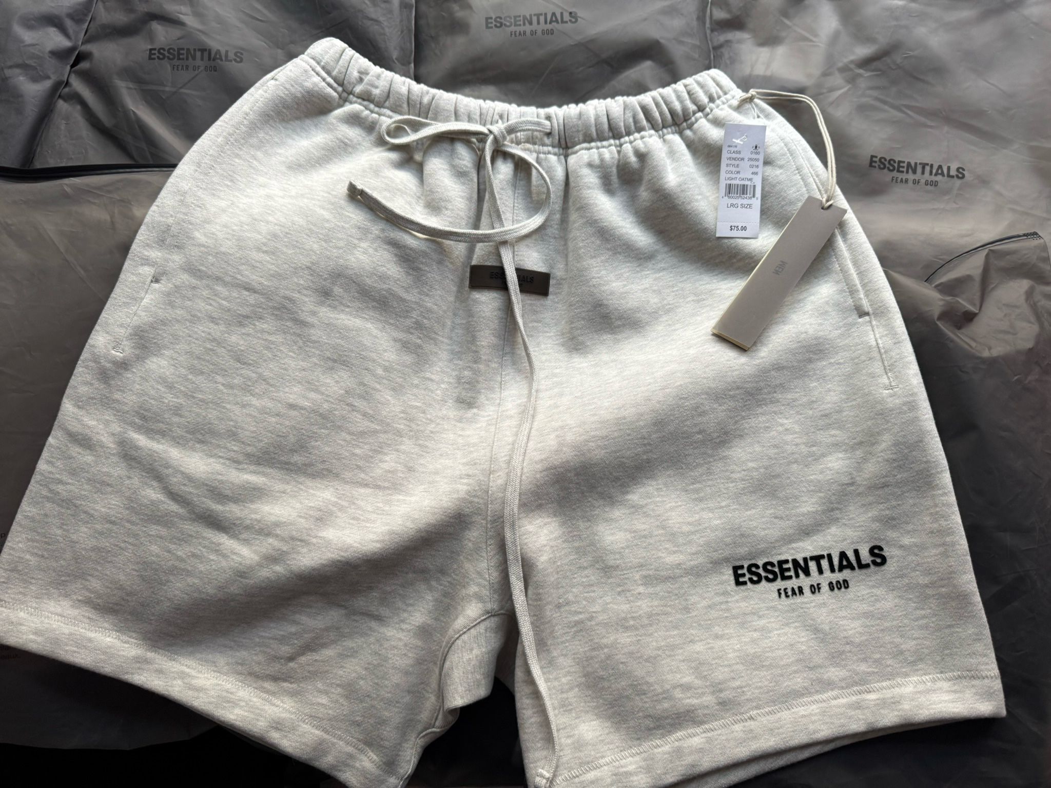 Essential Shorts Light Oatmeal