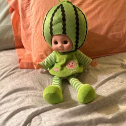 Watermelon Girl Doll Antique