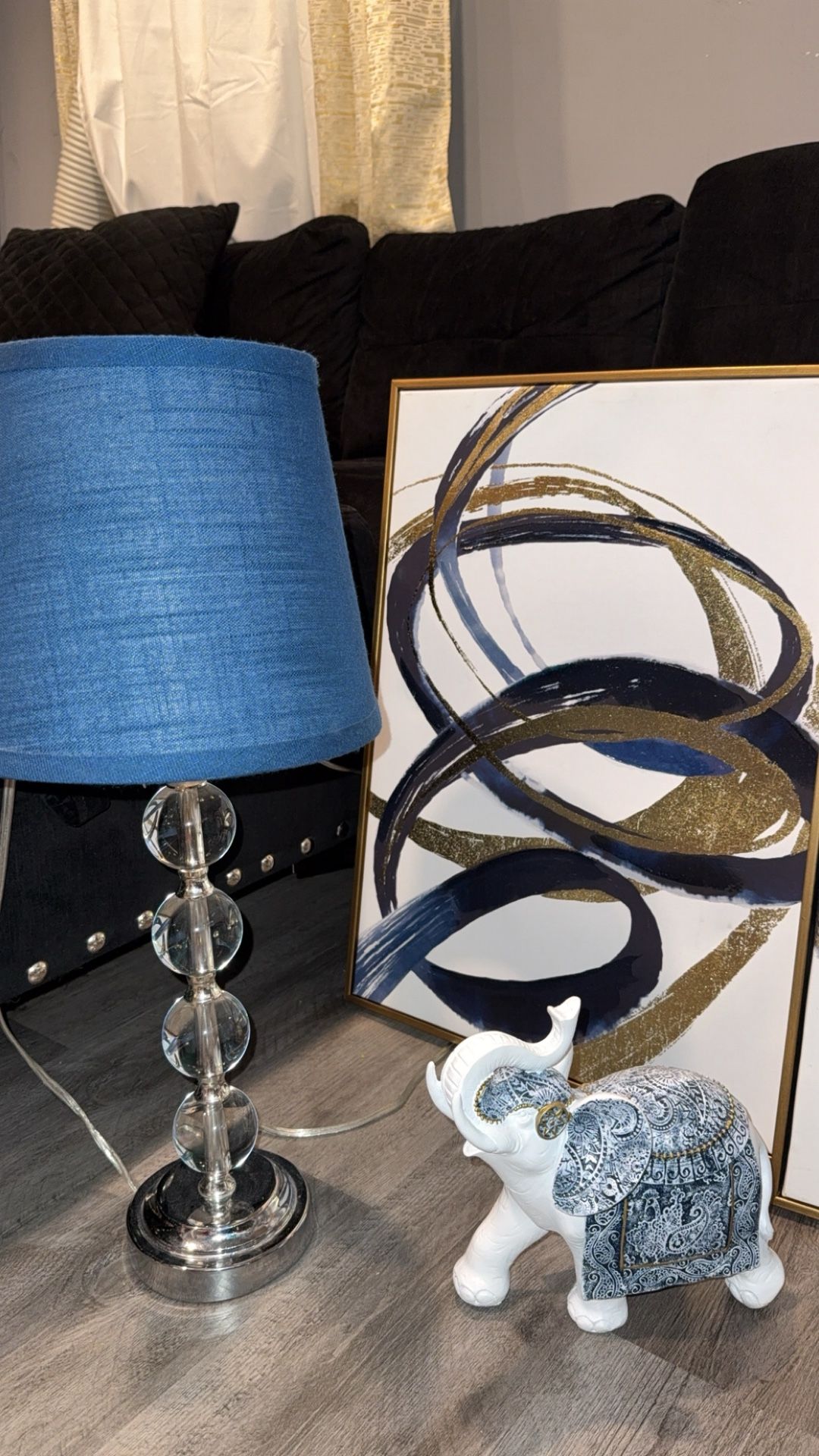 Blue Home Decor Set