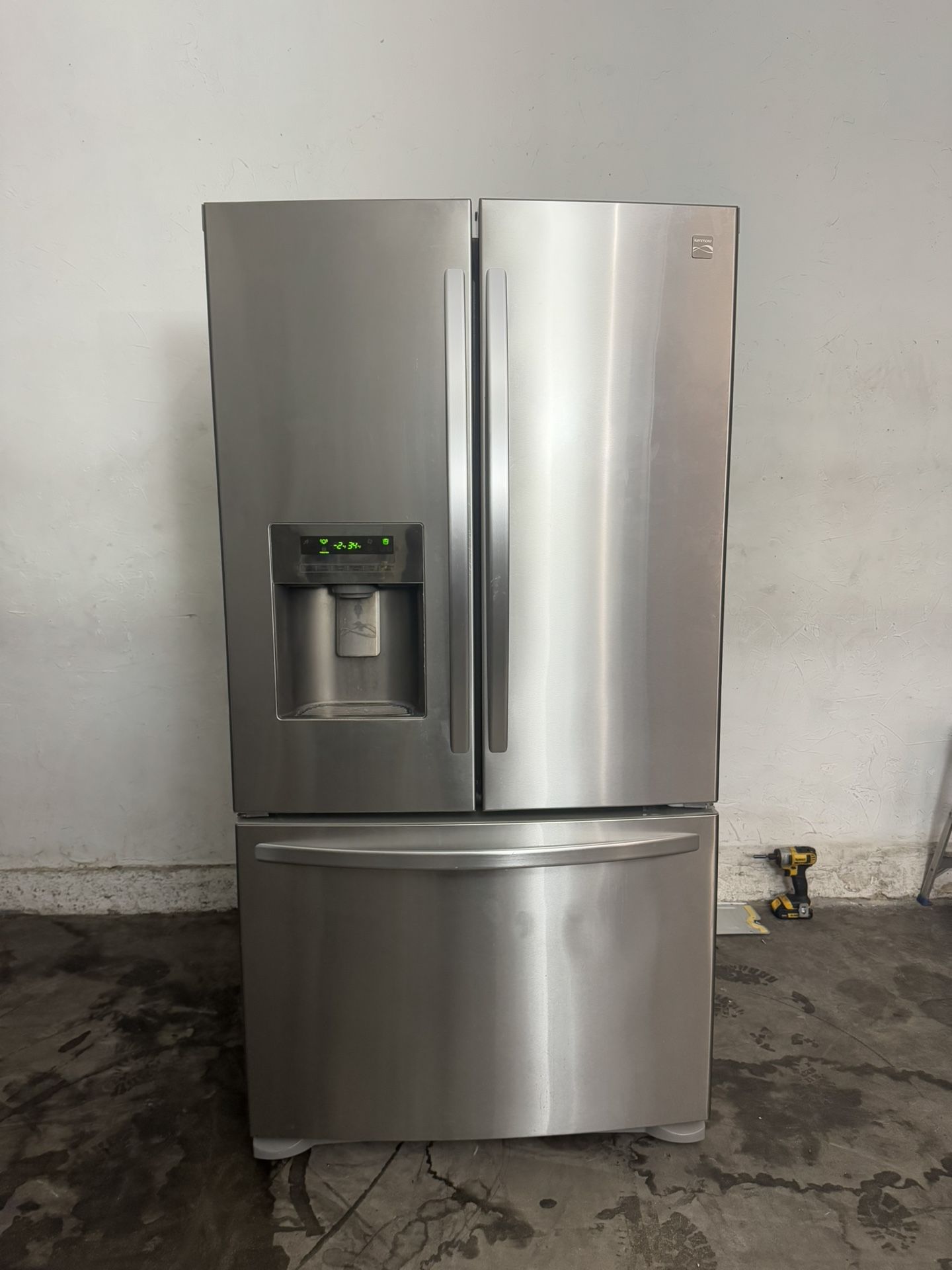Kenmore French Doors Stainless Steel Refrigerator
