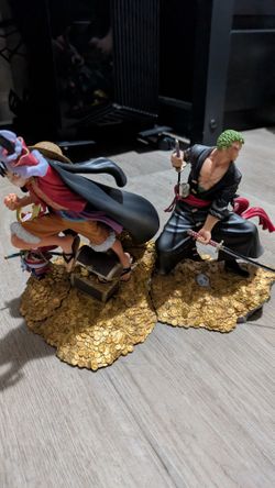 One Piece: Luffy And Zoro WT100 Oda Daikaizoku Figuarts ZERO PVC Figure