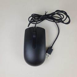 Dell Wired USB Optical Mouse MS116t1 Black