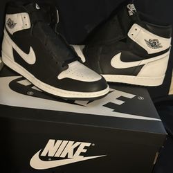 Air Jordan 1 Retro High OG Black/White