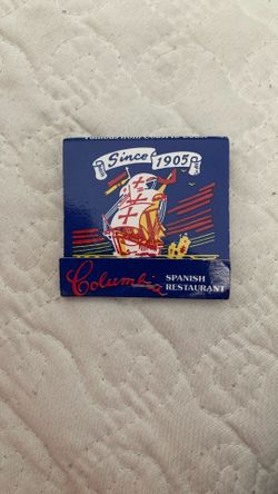 Vintage matchbook collectible