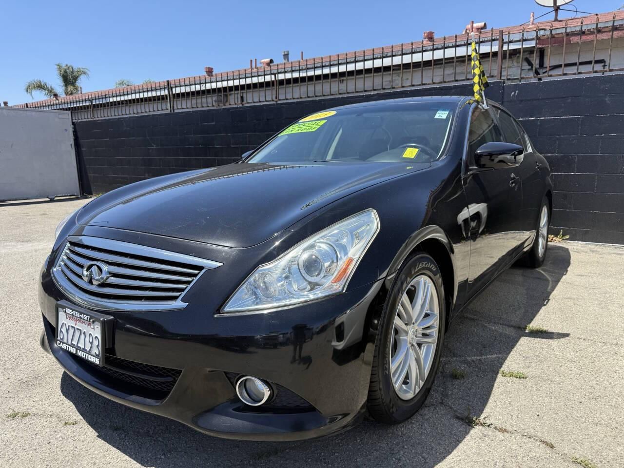2013 INFINITI G37
