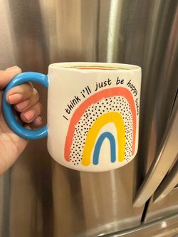 Rainbow Ceramic Coffee Mug