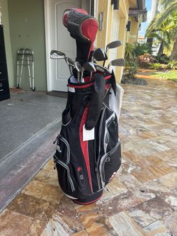 Complete Golf Club Set – PING & TaylorMade + Adidas Bag