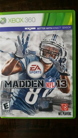MADDEN 13 FOR XBOX 360
