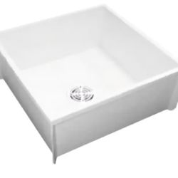 PROFLO
24" X 24" Floor Mounted Mop Service Sink with Integral Drain