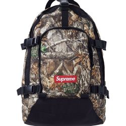 Supreme Backpack (FW19) Real Tree Camo
