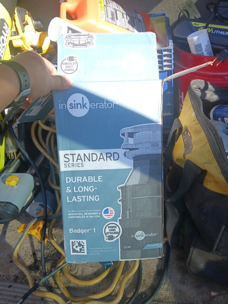 New Garbadge Disposal 