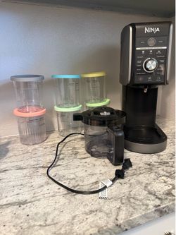Ninja CREAMi Deluxe NC501 w/ Extra Containers