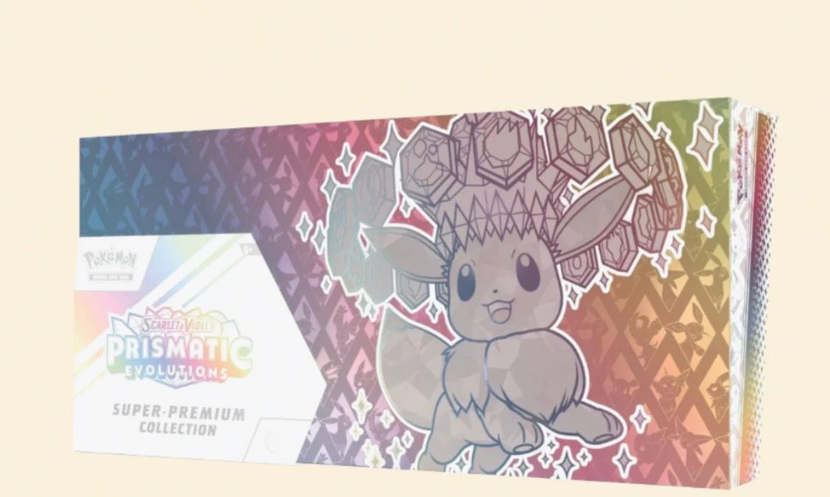 Pokemon Cards Prismatic Evolutions Super Premium Collection