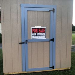 New 6 X 8 Storage Shed