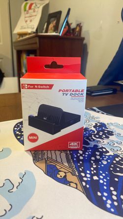 Portable Nintendo switch dock