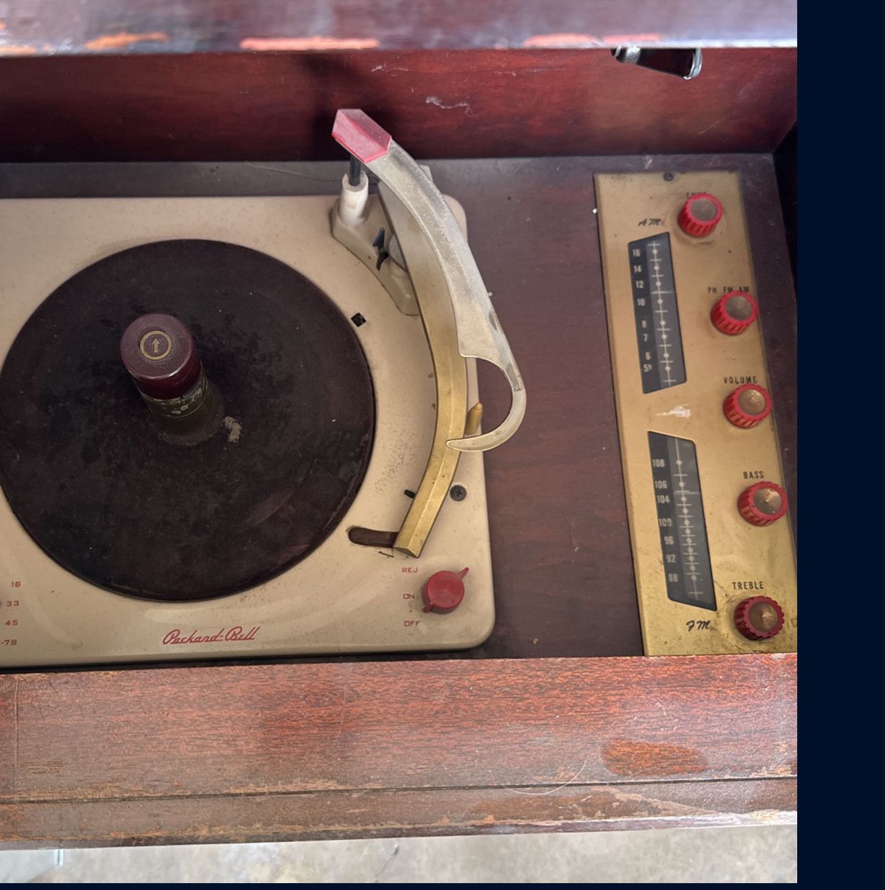 Packard Bell Hi-fi Record Player 