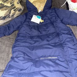 Child of Mine by Carter's Winter Coat / Blanket / Bag w/ Hole for Car Seat Strap $25