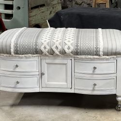 Converted Ottoman / Coffee Table 