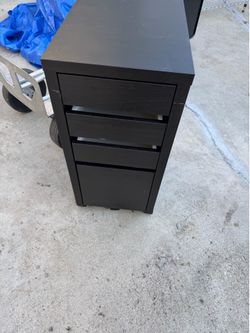 3 drawer rolling cart