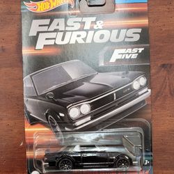 Premium Hot Wheels Fast & Furious 1971 Nissan Skyline H/T 2000 GT-R