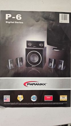 Paramax P-6 Digital Series Home Theater Speaker System