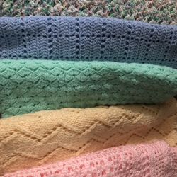 Hand Crouched Baby Blankets
