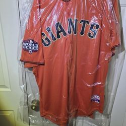 2012 Tim Lincecum #55 Orange Friday Home Jersey 