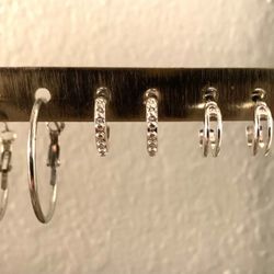 Silver Earrings Bundle