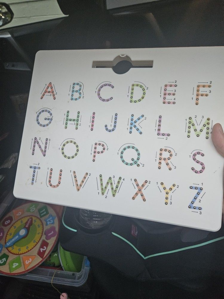Tracing Letters Magnet Board