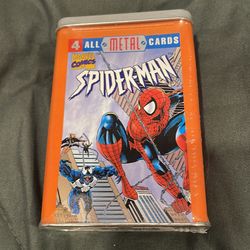 1996 Spider-man metal cards