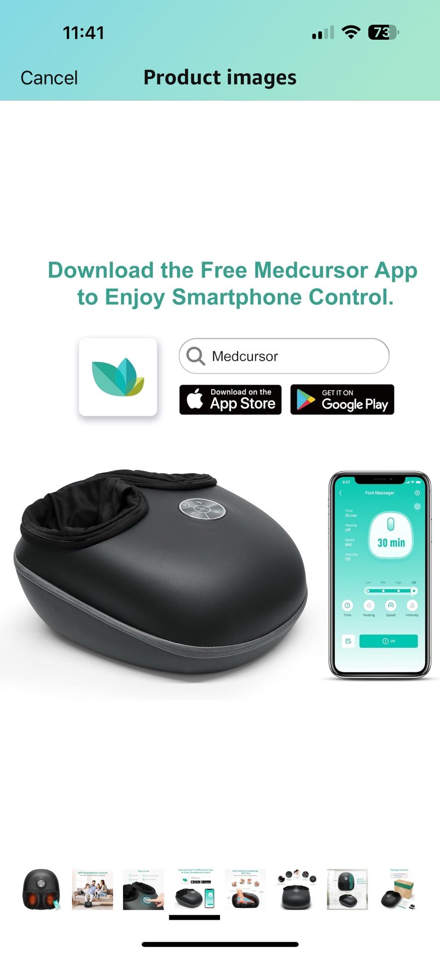 Medcursor Foot Massager with Heat