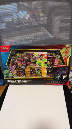 Pokemon mega zygarde ex box