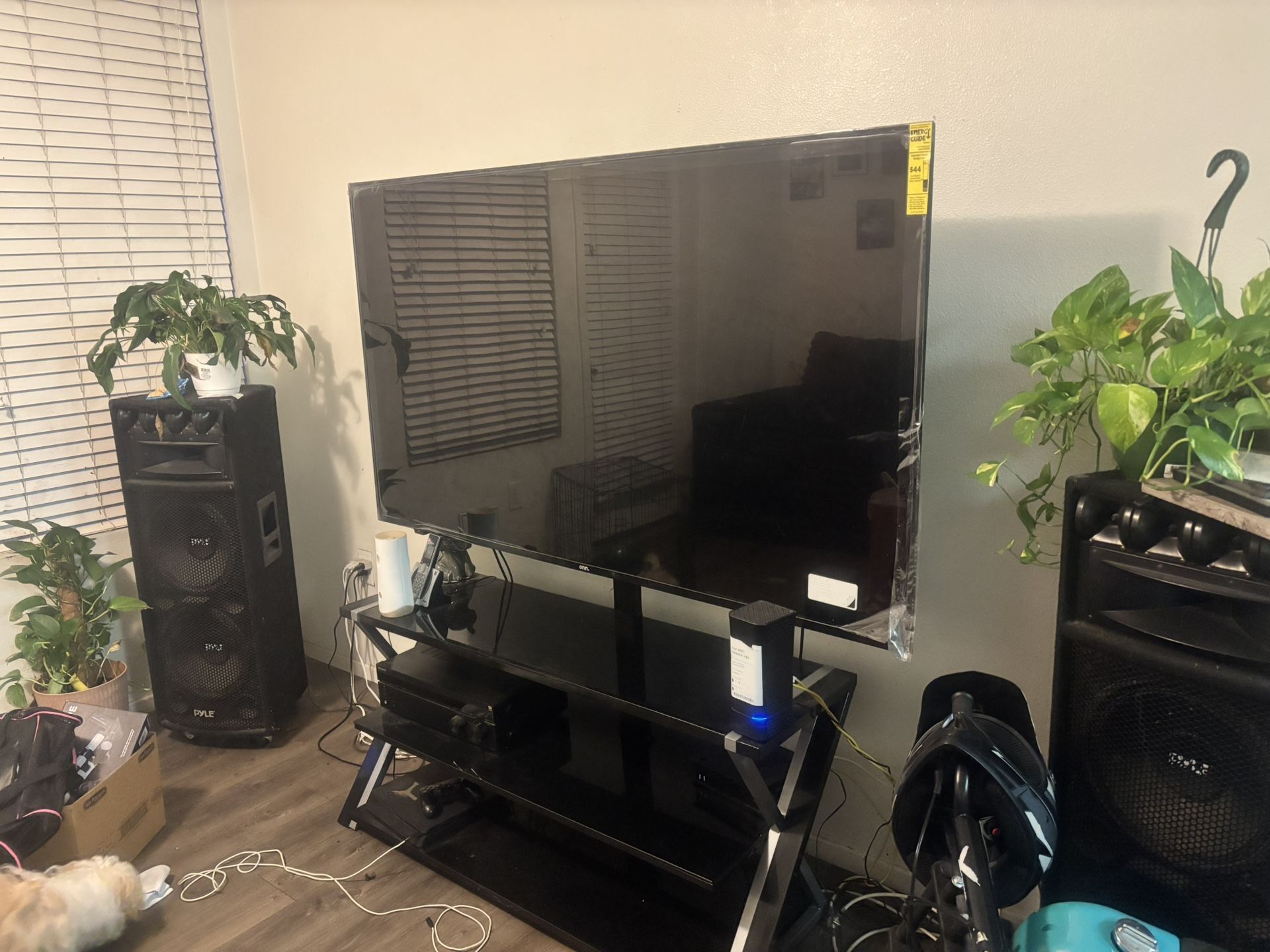 70in Tv With Stand 300.00