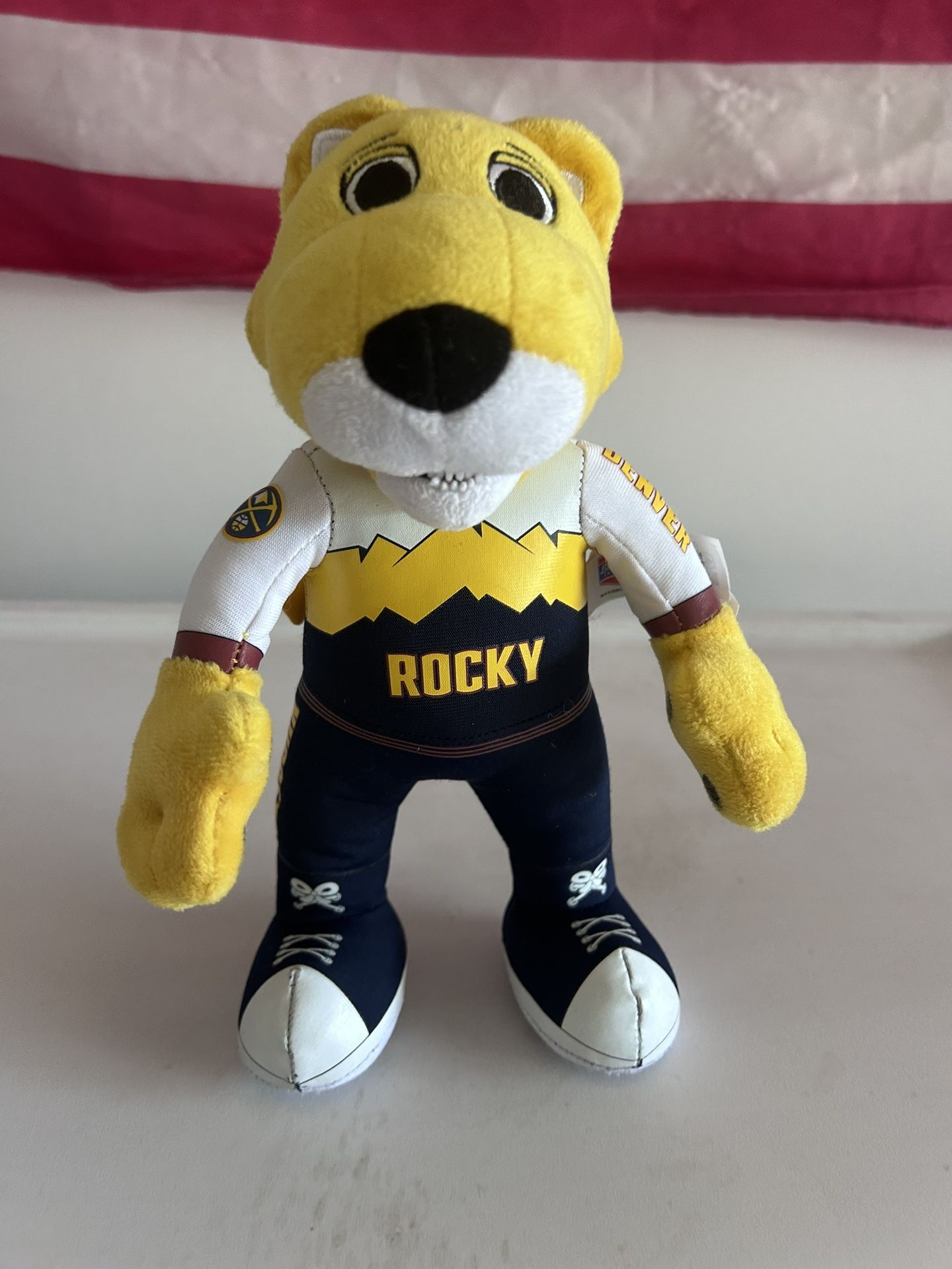 Denver Nuggets Rocky - 9” - Mascot Plush Figure - Bleacher Creatures - Stuffed