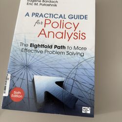 A Practical Guide for Policy Analysis