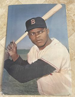 Reggie Smith Boston Red Sox Sports Illustrated vintage poster (1968)